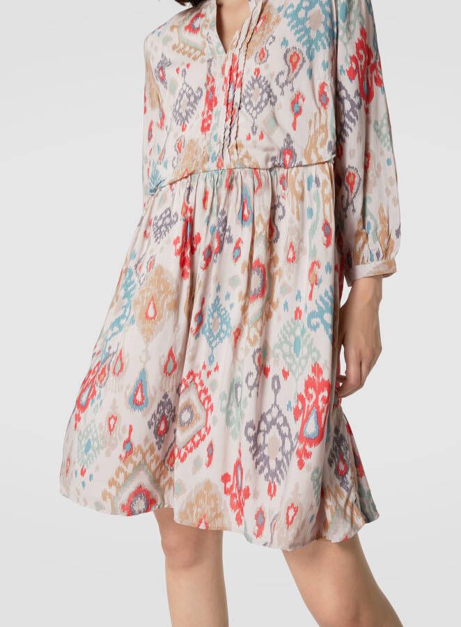 Jake*s Collection Mini-jurk met grafisch all-over motief - Foto 2