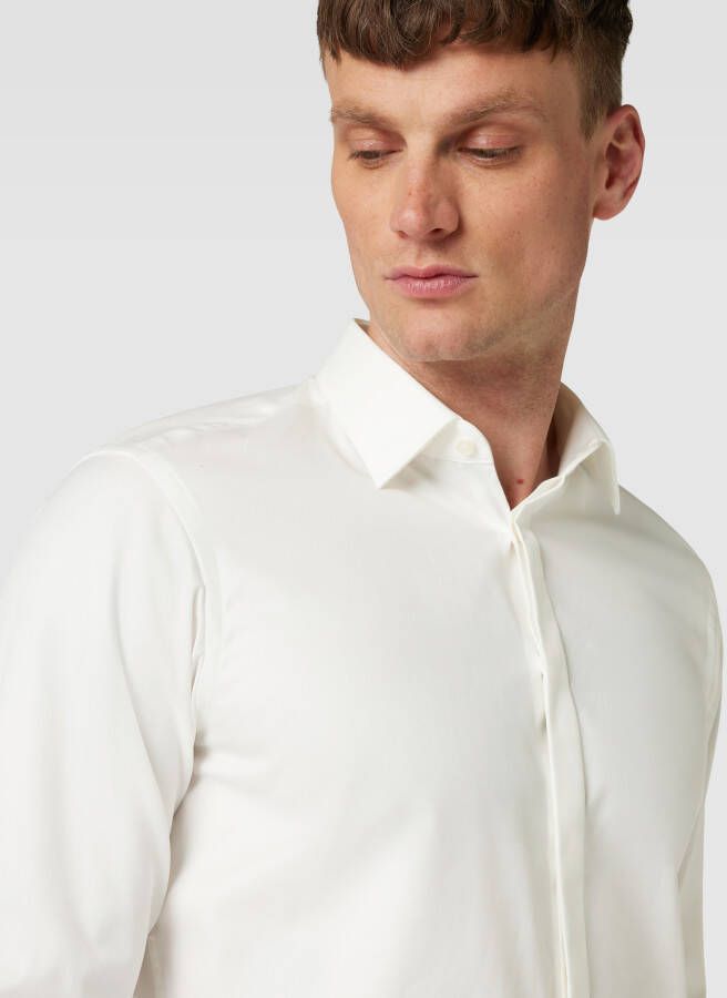 Jake*s Regular fit smokingoverhemd van fijn twill - Foto 2
