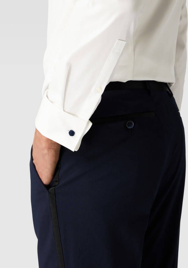 Jake*s Regular fit zakelijk overhemd van twill - Foto 2