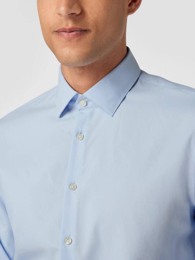 Jake*s Slim fit zakelijk overhemd met stretch