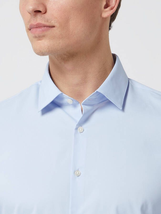 Jake*s Slim fit zakelijk overhemd met stretch