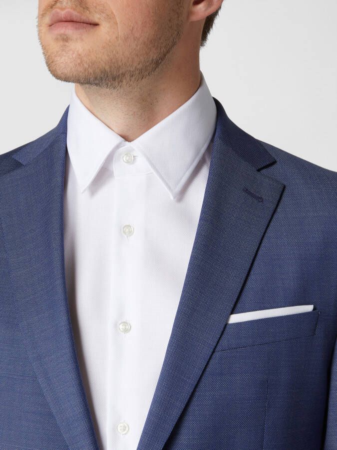 JOOP! Collection Modern fit 2-knoops colbert met scheerwol en stretch model 'Finch' - Foto 2