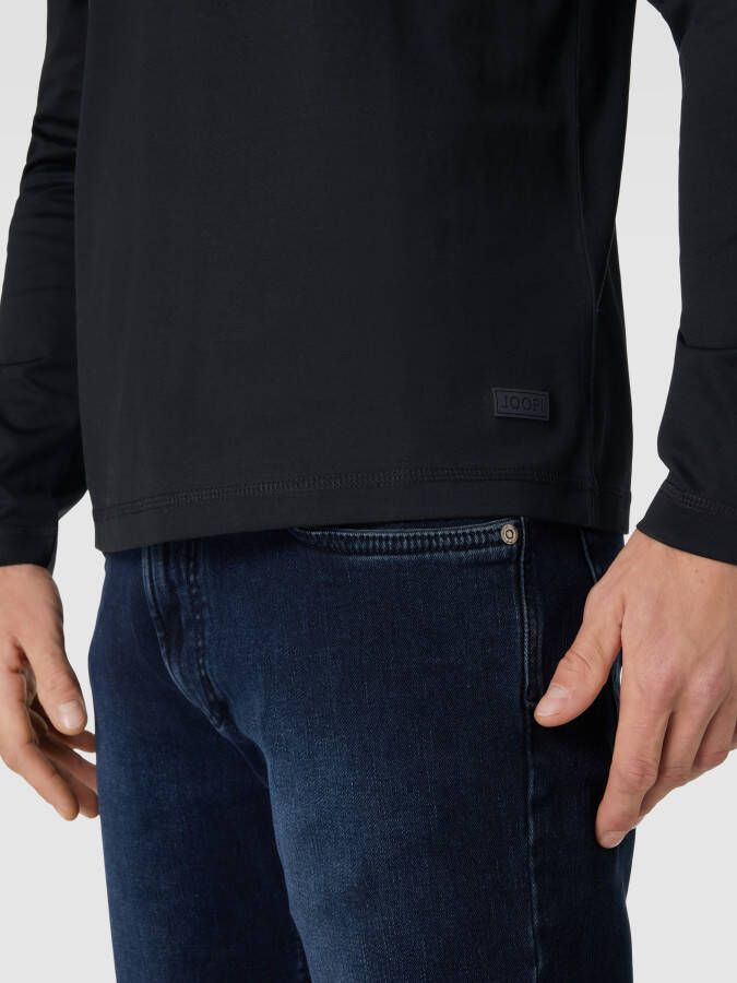 JOOP! Collection Shirt met lange mouwen en ronde hals model 'Baseo'