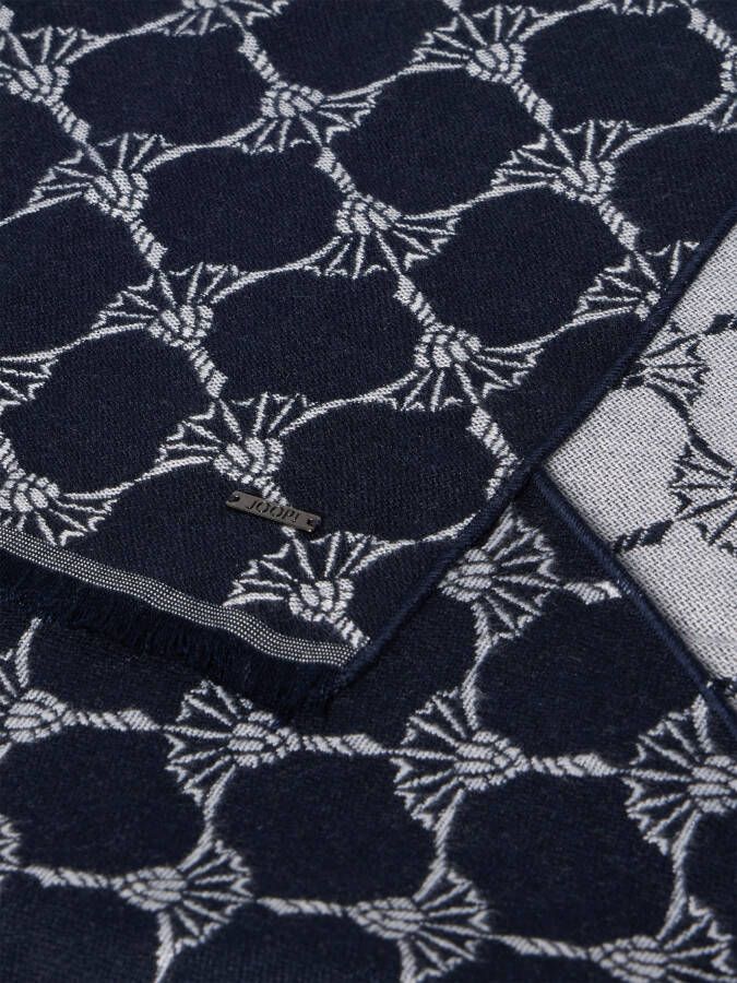 JOOP! Collection Sjaal van viscose met all-over motief model 'Felix'