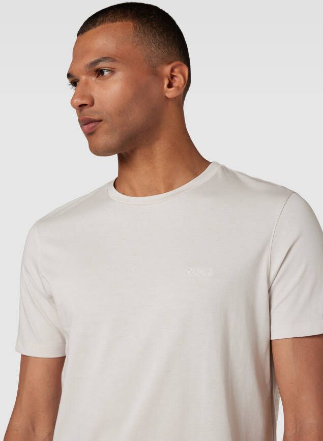 JOOP! Collection T-shirt van katoen met labeldetail model 'Cosimo'