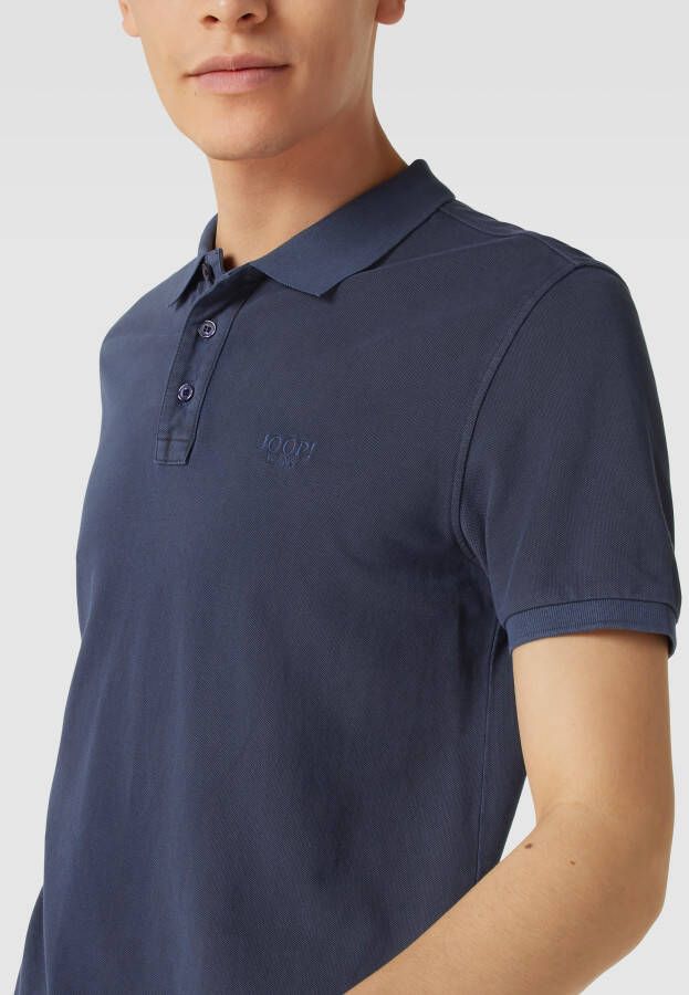 JOOP! JEANS Poloshirt met labelstitching