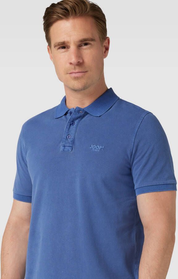 JOOP! JEANS Regular fit poloshirt met labelstitching model 'Ambrosio' - Foto 2
