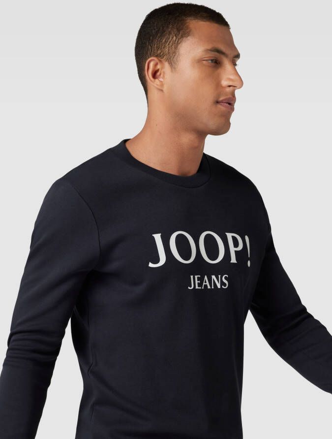 JOOP! JEANS Sweatshirt met labelprint model 'Alfred'