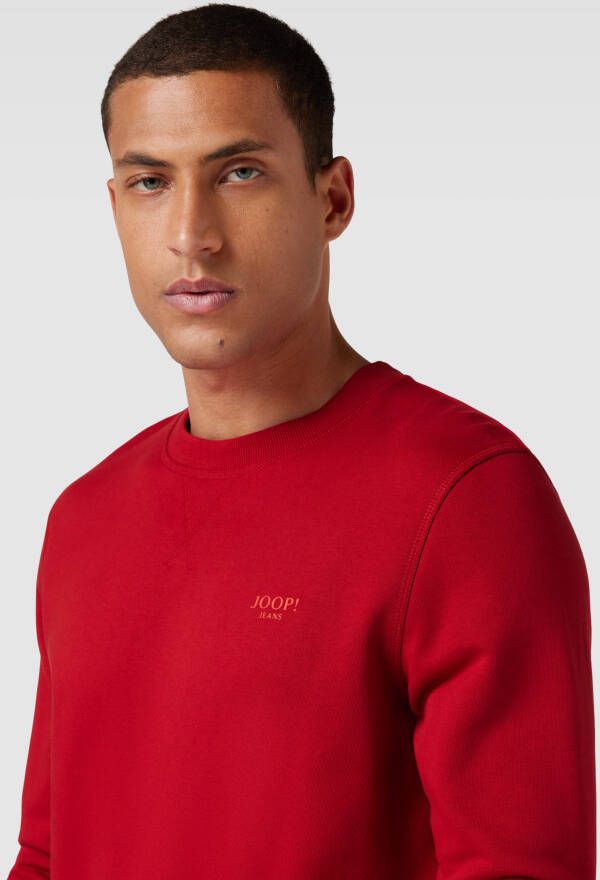 JOOP! JEANS Sweatshirt met labelprint model 'Salazar'