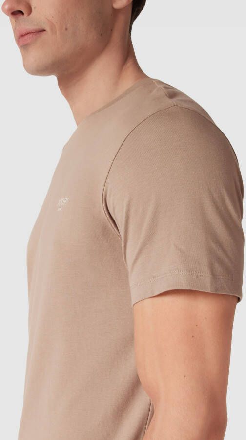 JOOP! JEANS T-shirt met labeldetail model 'Alphis'