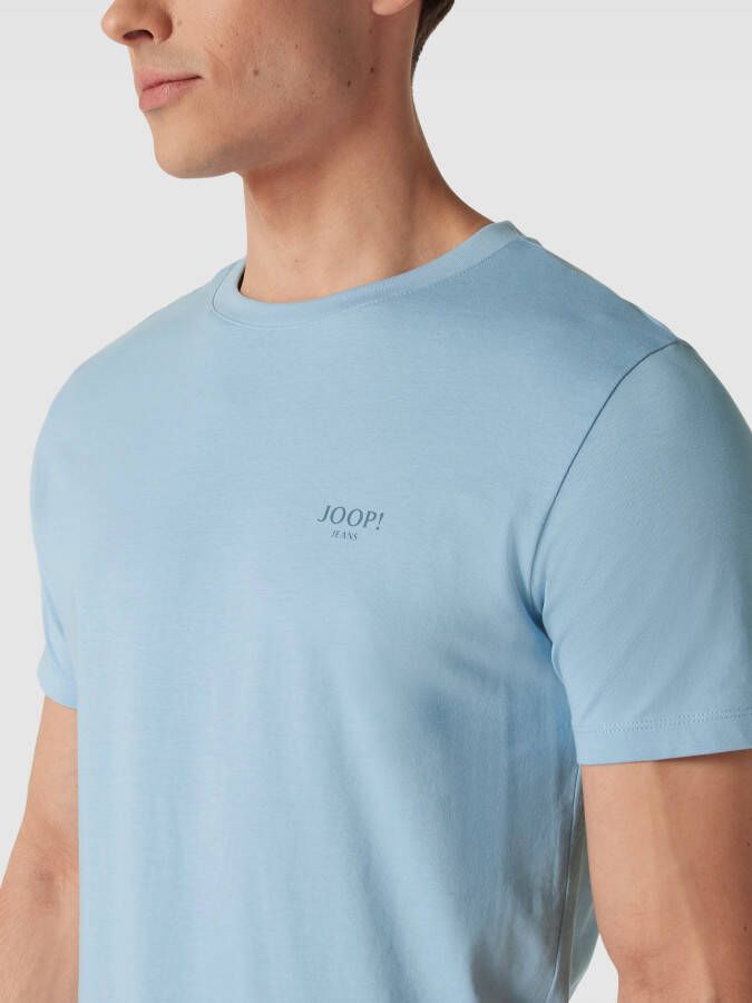 JOOP! JEANS T-shirt met labeldetail model 'Alphis'