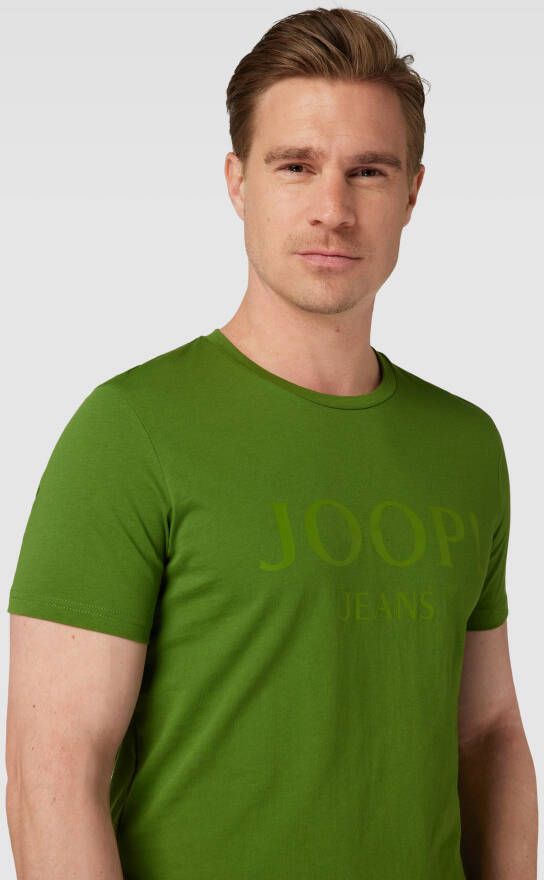 JOOP! JEANS T-shirt met labelprint