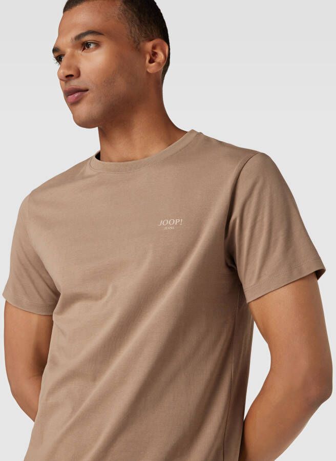 JOOP! JEANS T-shirt met labelprint model 'Alphis'