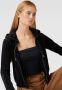 Juicy Couture Stijlvolle Zip-Up Hoodie voor Vrouwen Black Dames - Thumbnail 4