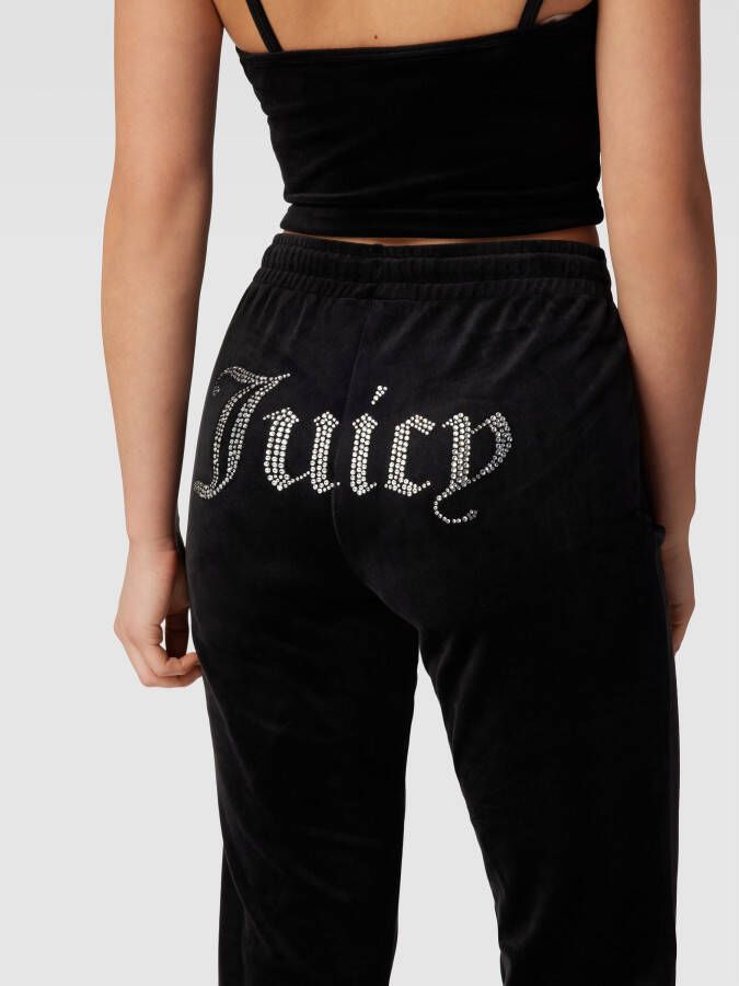Juicy Couture Sweatpants met labelapplicatie model 'TINA'