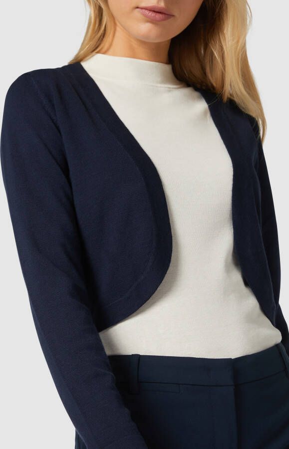 Kaffe Midnight Marine Bolero Sweater Blue Dames - Foto 2