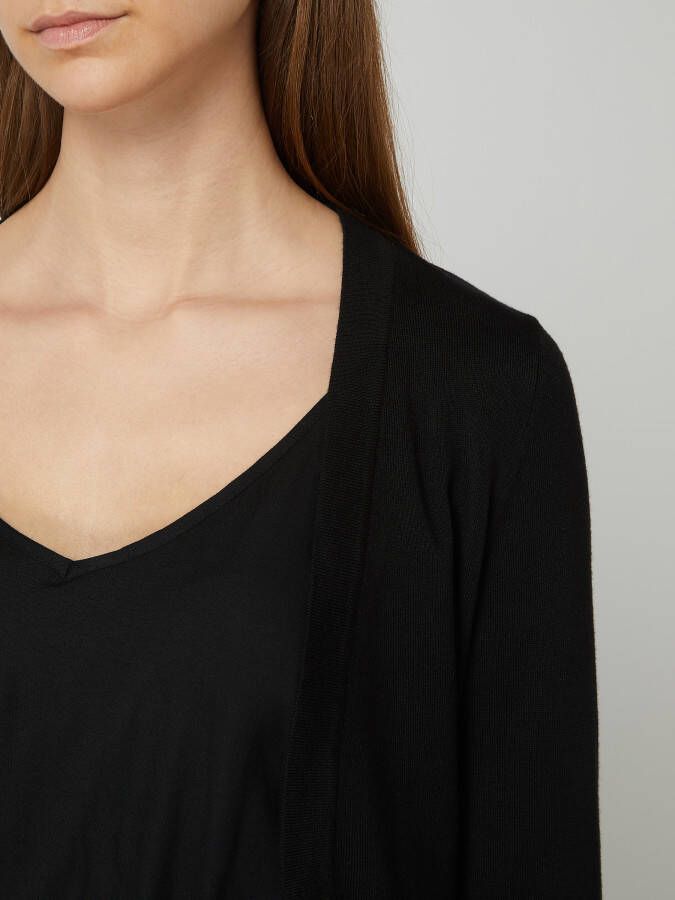 Kaffe Zwart Diep Gebreid Bolero Astrid Black Dames - Foto 2