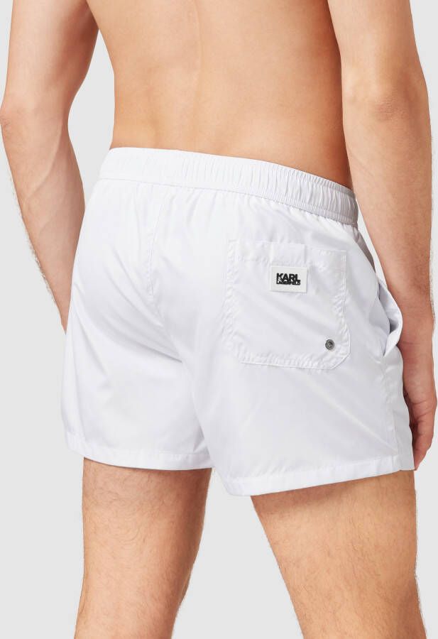 Karl Lagerfeld Beachwear Zwembroek met steekzakken
