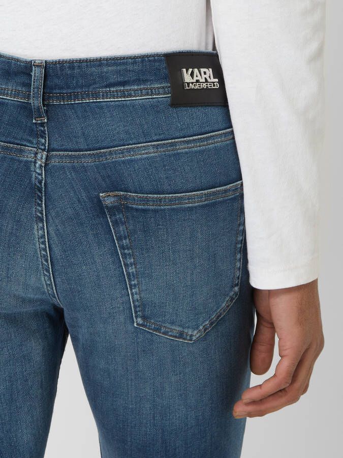 Karl Lagerfeld Jeans met reguliere pasvorm en stretch