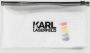 Karl Lagerfeld Set van 2 paar sokken met regenboogkleuren - Thumbnail 2