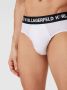 Karl Lagerfeld Underwear Bottom Multipack Ikonik 2.0 Brief Set (Pack 3) Zwart Heren - Thumbnail 3