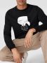 Karl Lagerfeld Sweatshirt met labelprint - Thumbnail 3