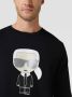 Karl Lagerfeld Sweatshirt met Karl-print - Thumbnail 2
