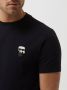 Karl Lagerfeld Blauw Logo-Patch T-Shirt van Blue Heren - Thumbnail 5
