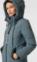 Khujo Gewatteerde lange jas met labeldetails model 'THE ARIBAY' - Thumbnail 2