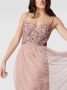 Lace & Beads Avondjurk met pailletten - Thumbnail 2