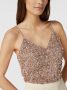 Lace & Beads Korte top met pailletten - Thumbnail 2