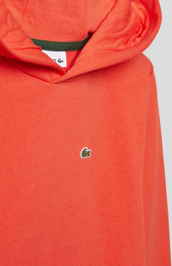 Lacoste Hoodie met labelpatch