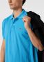 Lacoste Poloshirt 100% katoen model L1212 Van blauw - Thumbnail 3