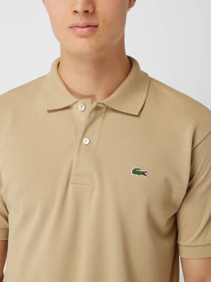 Lacoste Poloshirt met labelstitching