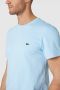 LACOSTE Heren Polo's & T-shirts 1ht1 Men's Tee-shirt 1121 Lichtblauw - Thumbnail 9