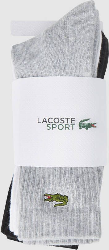 Lacoste Sokken met stretch set van 3 paar