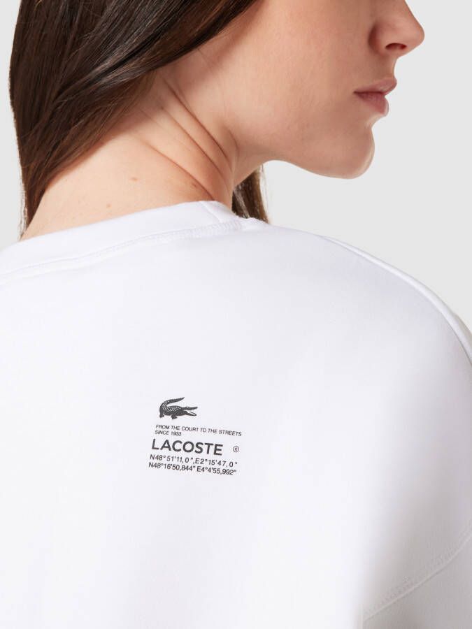 Lacoste Sport Sweatshirt met labelpatch