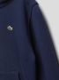 Lacoste Sweatjack met logostitching - Thumbnail 1