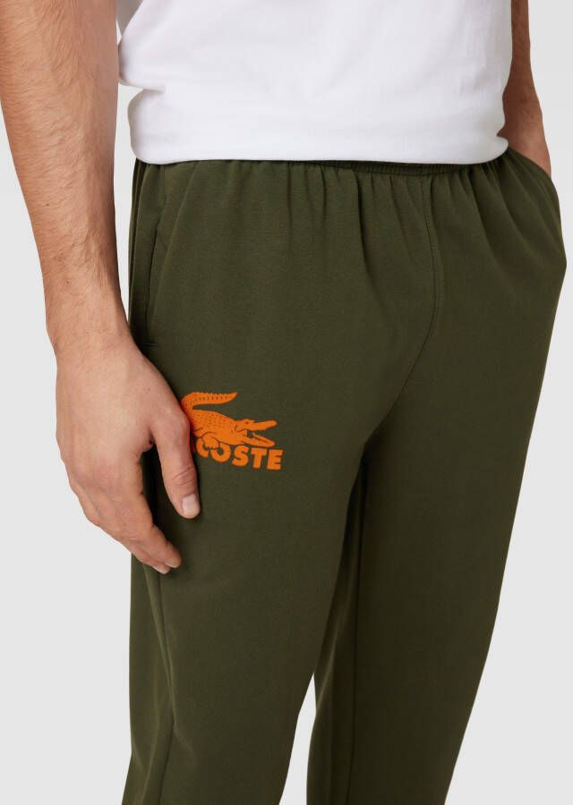 Lacoste Sweatpants met labelapplicatie