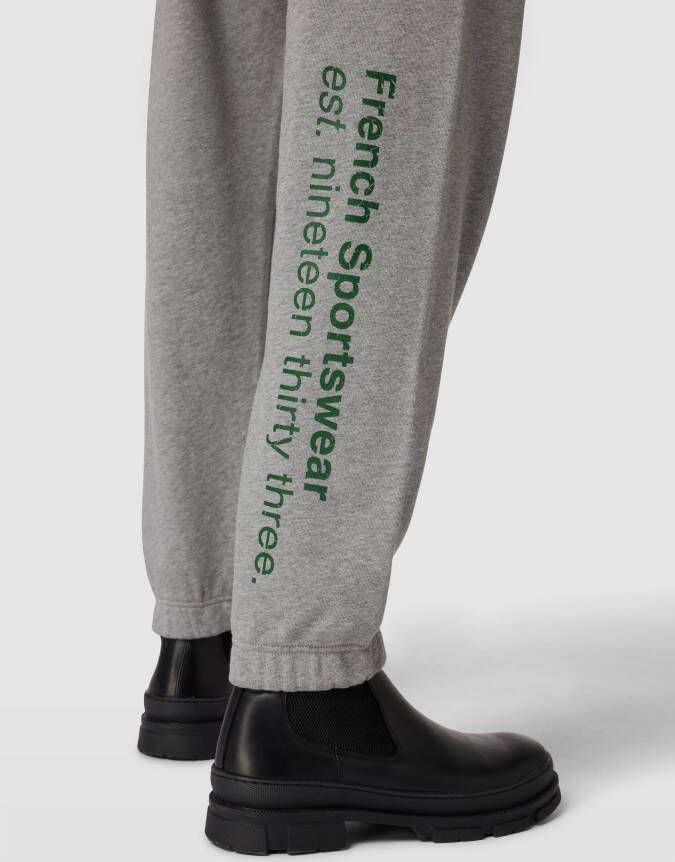 Lacoste Sweatpants met statementprint