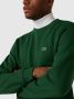 Lacoste Comfortabele Crewneck Sweatshirt voor Mannen Green Heren - Thumbnail 7