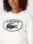 Lacoste Sweatshirt met labelprint - Thumbnail 3