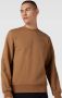 Lacoste Geborsteld biologisch katoenen sweatshirt Brown Heren - Thumbnail 4