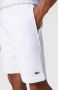Lacoste Witte katoenen shorts met krokodilborduursel White Heren - Thumbnail 5