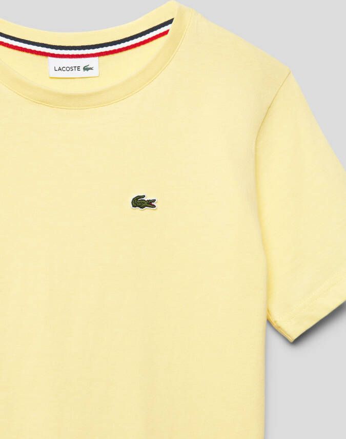 Lacoste T-shirt met labelstitching
