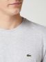 Lacoste T-shirt T-shirts Kleding silver chine maat: S beschikbare maaten:S L - Thumbnail 7