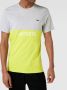 Lacoste Heren Color Block T-Shirt Th8372 Grijs Heren - Thumbnail 5