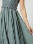 Laona Avondjurk van chiffon met ornamentele borduursels - Thumbnail 2