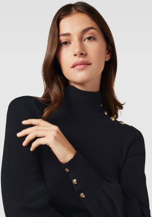 Lauren Ralph Lauren Gebreide pullover met knoopsluiting model 'DWORINA' - Foto 5