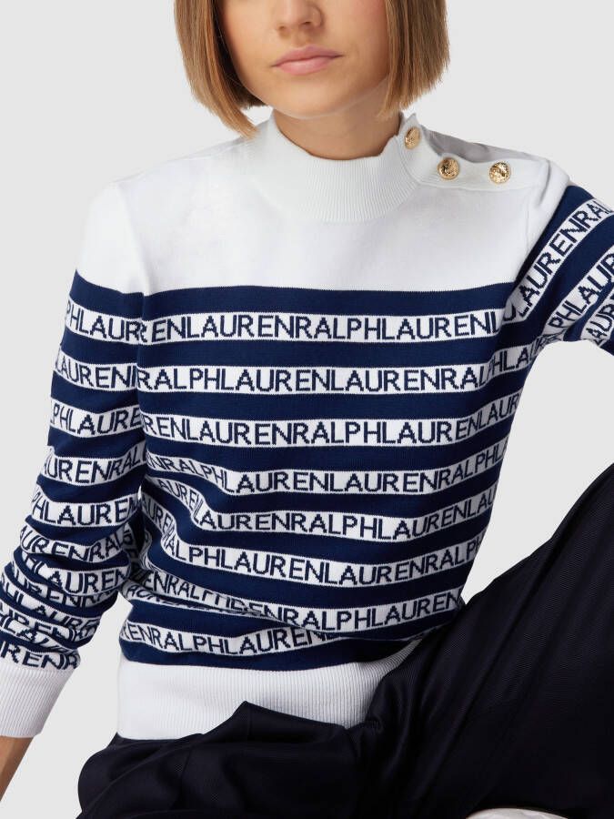 Lauren Ralph Lauren Gebreide pullover met all-over logo